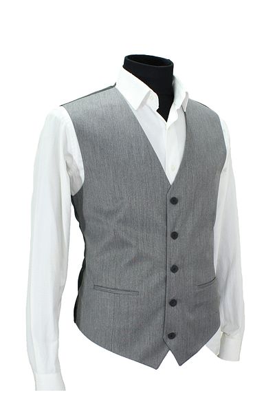 MENTOR REGALO V-Neck Men's Vest, Regular Fit Back Lined, Wool Fabric 50641
