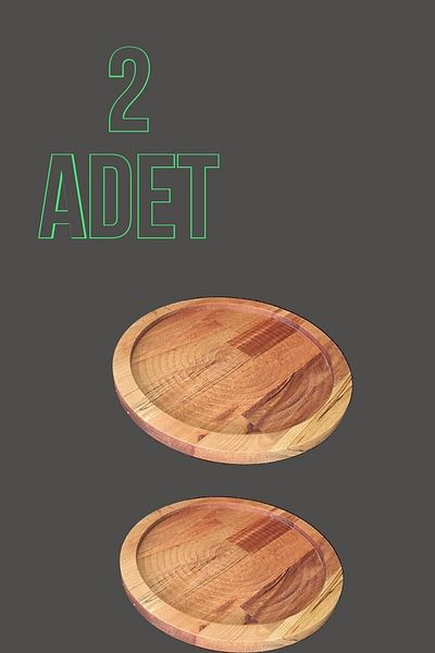 woodcenterland Hotel Type 2 Round Presentation Plate & Serving Plate & Snack Plate