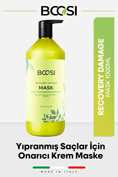 BCOSI Recovery Damage Yıpranmış Saçlar İçin Onarıcı Krem Maske 1000ml
