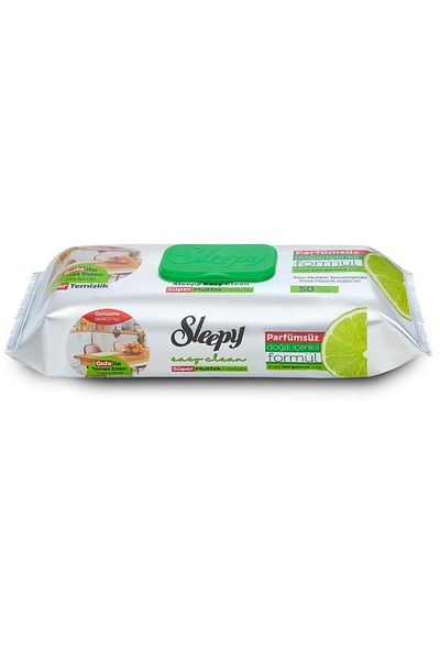 Sleepy Easy Clean Surface Cleaning Kitchen Towel - Wipes 50 Sheets Bergomot Oil (Set of 6) 300Yprk