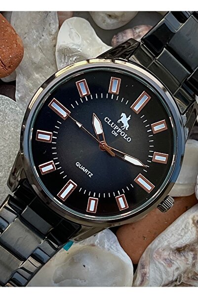 Clup Polo New Season Steel Cord Sports Men's Wristwatch with Bracelet Gift