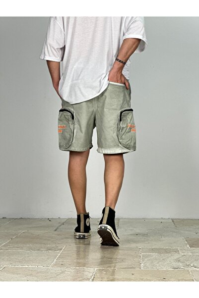 COCOPELLI Τζιν σορτς μέντας υψηλής ποιότητας