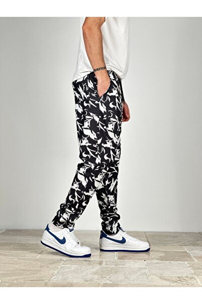 COCOPELLI Men's Summer Leaf Patterned Pants