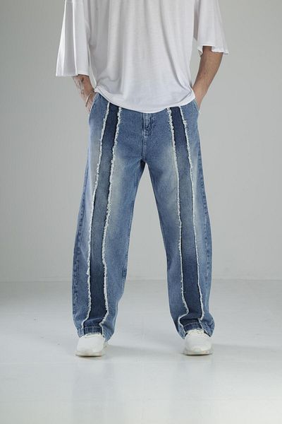 COCOPELLI Premium Quality Blue Baggy Jeans