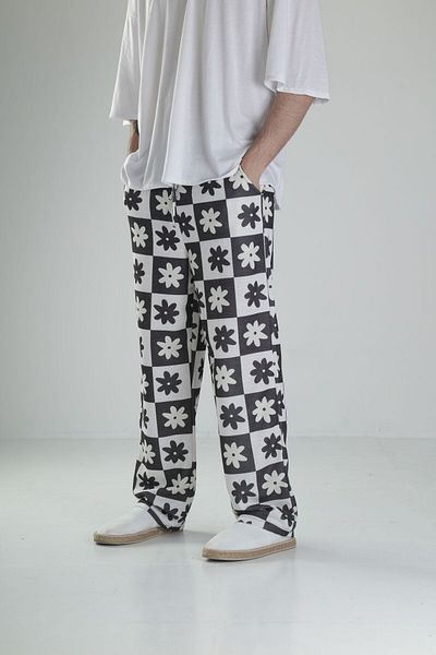 COCOPELLI Floral Patterned Baggy Trousers