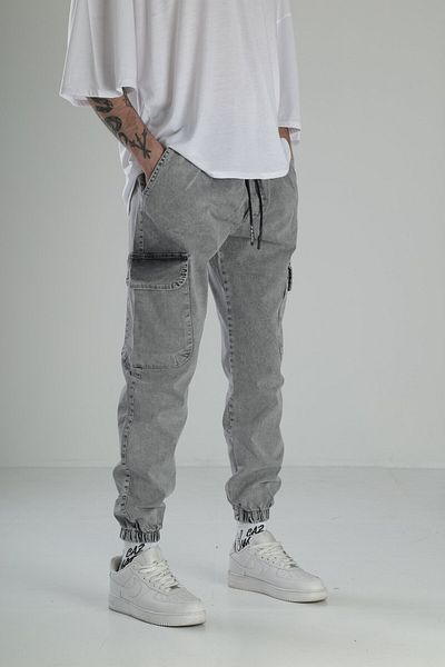 COCOPELLI Premium Quality Gray Jogger Pants