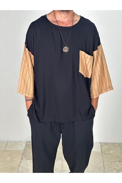 COCOPELLI Μπλούζα Fakir Kol Viscon Καφέ Oversize