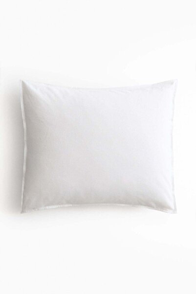 H&M Washed linen-blend pillowcase
