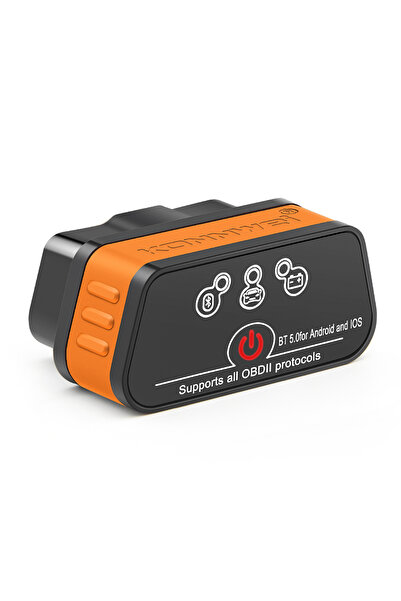 Choice KW901 BT5.0 Orange Konnwei ELM327 V1.5 Bluetooth 5.0 OBD2 Scanner ELM 327 V1 5 OBDII Auto Car Diagno