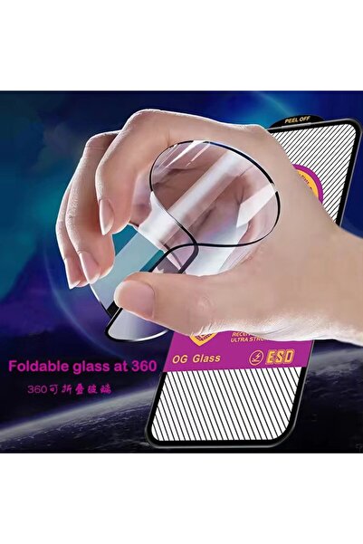 Flippy Tempered Glass Screen Protector for iPhone 15 - Super HD, Anti-static, Black Edges