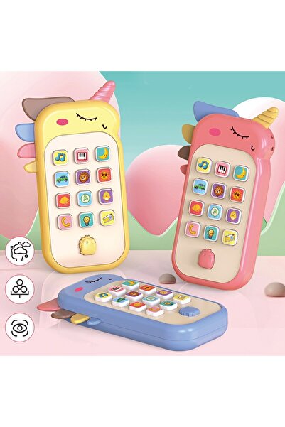 Flippy Interactive Toy - Unicorn Smart Toy, Educational & Musical, 4-6 yrs, 19x11.5 cm, Yellow