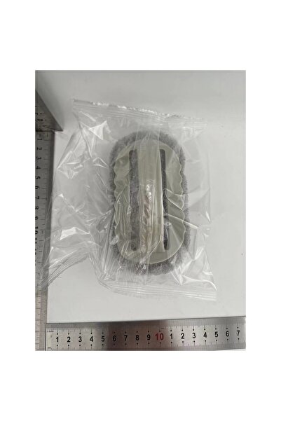 Flippy Brush Cleaning Sponge with Handle, Flippy, Tile Brush, Bathroom, Kitchen Gray