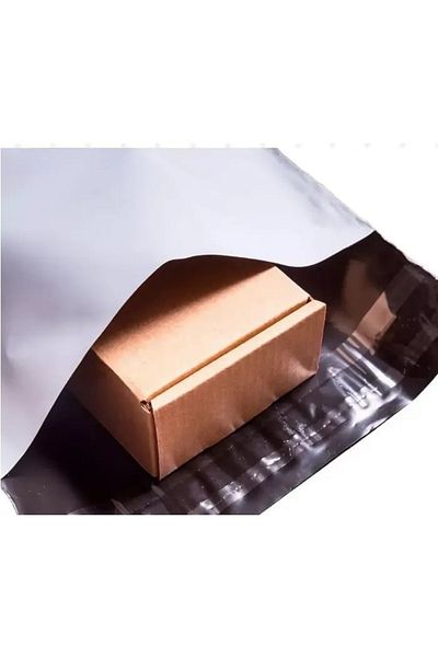 ambalaje365 Plicuri Pentru Curierat 240/350 50 Mm, Autoadeziv, Polietilen, Alb/gri, 50 Buc/set