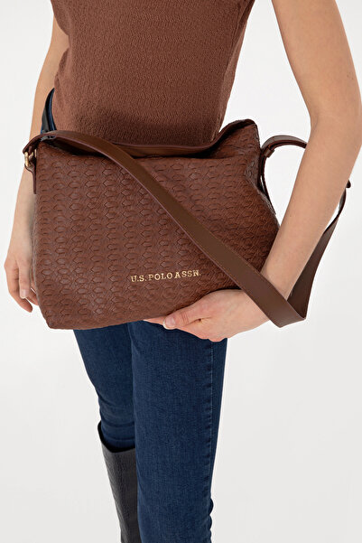 U.S. Polo Assn. Women's Tan Shoulder Bag 50303428-VR099