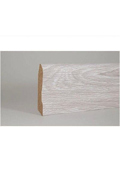 BY İSTANBUL 8cm Laminat Parke Süpürgelik Modeli 640 Modern Meşe Finiş Folyo Kaplama