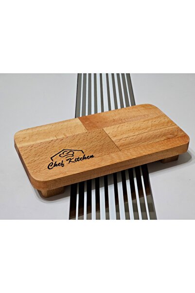 Royal Hediyelik 22x11 Cm Dikdörtgen Ahşap Yağdanlık Altlığı, Baharat, Sunum Standı, Çok Amaçlı Mutfak Tabağı