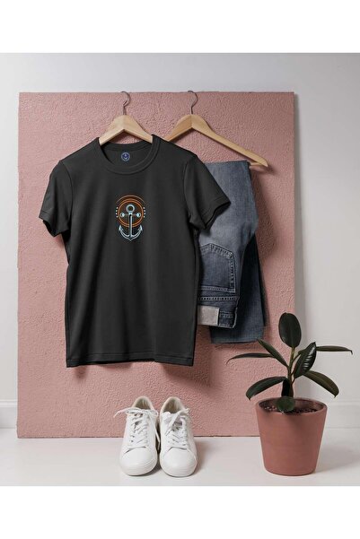 bahriyeli.jpeg Oversize Sailor Anchor / Anchor Design Unisex T-Shirt