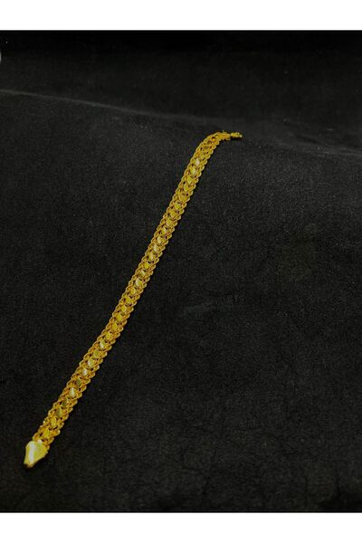 kuyumcu nurettin 5 gr (GRAM) Pullu Halat Bileklik Künye 14 Ayar Altın