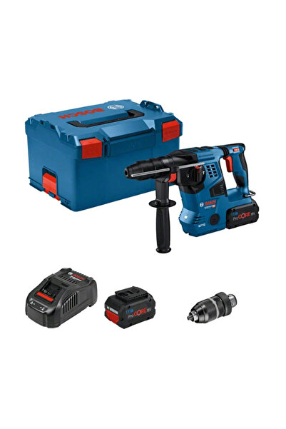 Bosch Professional Gbh 18v-28 Cf 8.0 Ah Çift Akülü Sds Plus Kırıcı Delici U20...