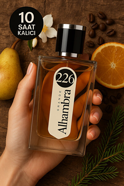Grande Alhambra GA 226 Kadın 50 ml Parfüm Edp Orıental Kahve, Vanilya, Acı Ba...
