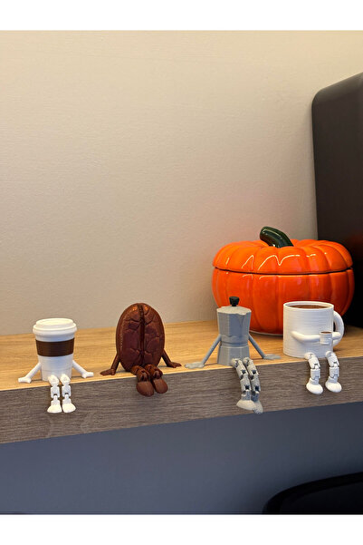 RubaTrend Sevimli Kahve Köşesi Biblo Seti