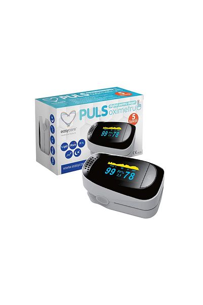 easycare Digital Fingertip Pulse Oximeter Oled, Model C101a2, With 5 Functions