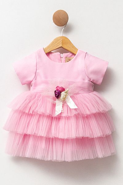 Baby Animals Baby Girl Kid's Birthday Party Wedding Dress Short Sleeve Sleeveless Ruffled Tulle Tutu Tutu Lined