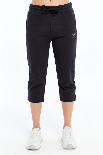AXXEL Women's Gray Capri Sweatpants-K2202Ta