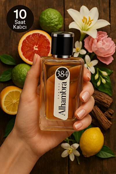 Grande Alhambra GA 384 Kadın 50 Ml Parfüm Edp Floral Sicilya Limonu, Nar, Cal...