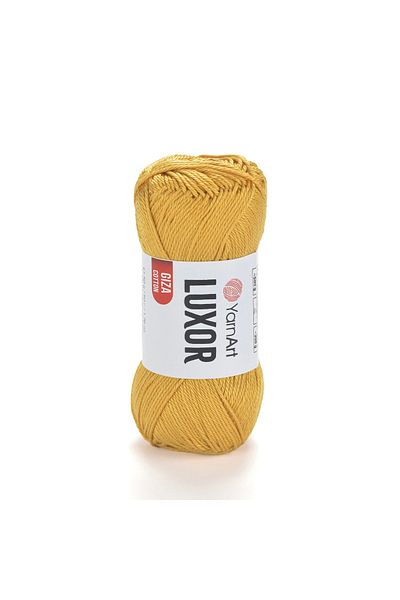 Yarnart Luxor - Πλεκτό Χειροποίητο Σπάτσο Μουστάρδα -1227