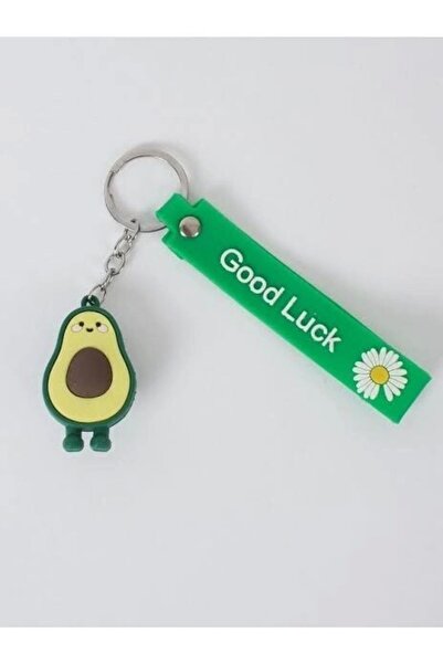 GOSSİP TEAM لطيف سلسلة المفاتيح الأفوكادو أنيمي