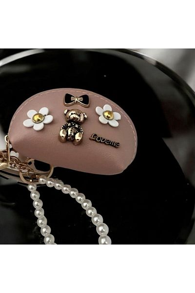 demirosa 1 Pcs Mini Wallet Keychain & Bag Accessory (Bag Not Included)