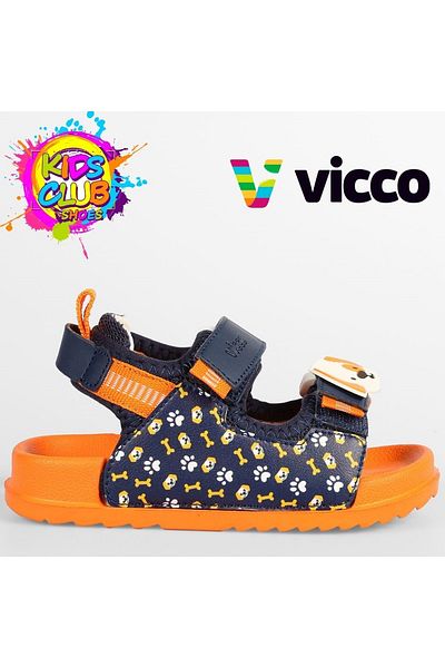 Vicco İnkago Orthopedic Children's Sandals Dark Blue