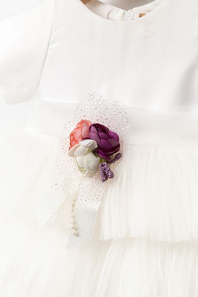 Baby Animals Baby Girl Kid's Birthday Party Wedding Dress Short Sleeve Sleeveless Ruffled Tulle Tutu Tutu Lined