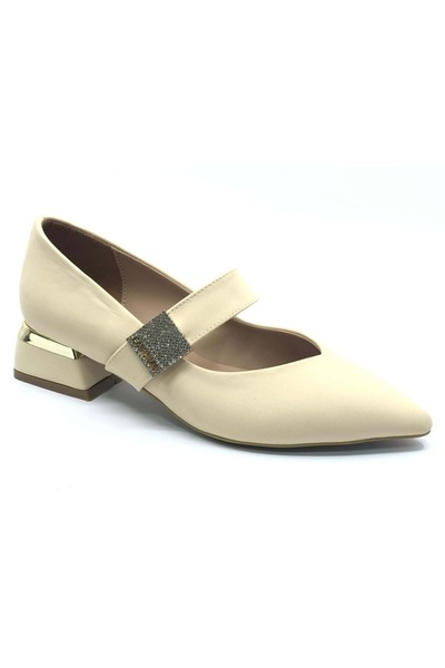 Kids Club Shoes Feles με μυτερή πόρπη με λεπτομέρεια γυναικεία παπούτσια με τ...