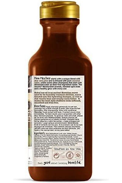 Maui Moisture Smooth & Repair Vanilla Bean Shampoo, 385ml