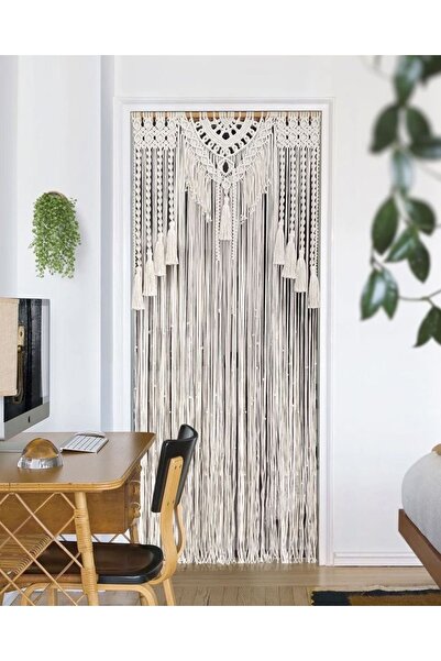 SuMavisi Makrome Kapı Perdesi & El Yapımı & Bohem & Rustik & Dekoratif