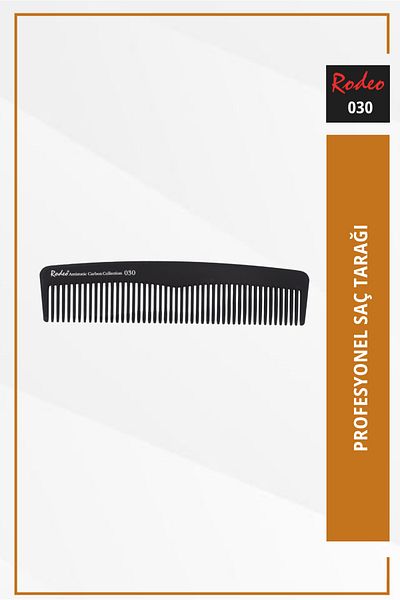 RODEO Antistatic Carbon Comb 030