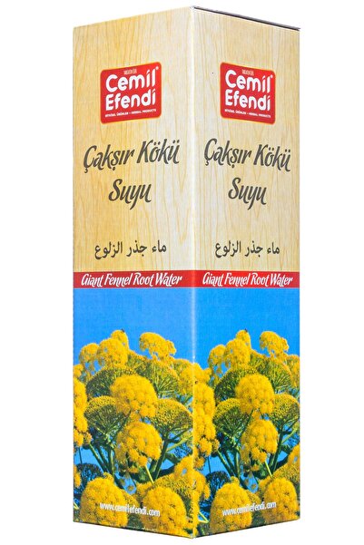 Cemilefendi Çakşır Kökü Suyu 1 Litre Çakşır Suyu %100 Doğal