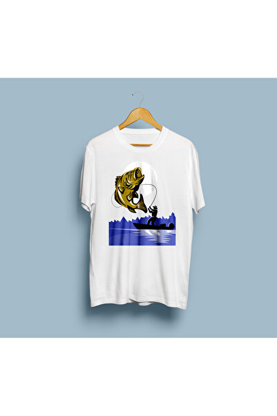 Generic Brand Unisex supradimensionat Pescuit tricou