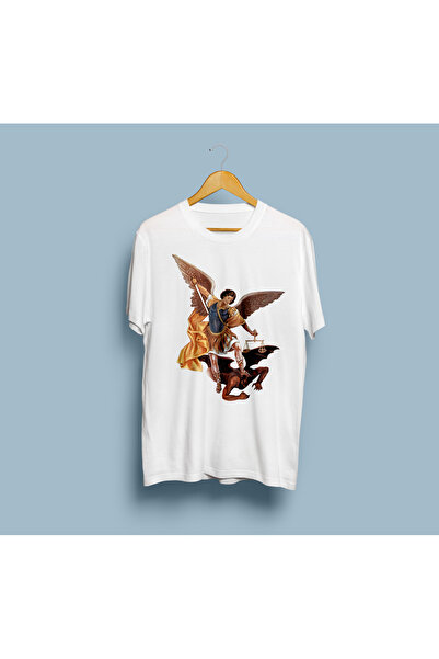 eioswear Unisex supradimensionat tricou - Înger și Diavolul L'amour Design