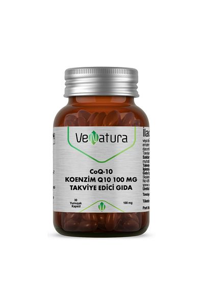 VeNatura Coq-10 Q10 Coenzyme - 30 Capsules 200mg