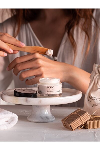 Seraphy Aromatherapy 100% طبيعي - معصور على البارد - زبدة الشيا ذات تأثير مرط...