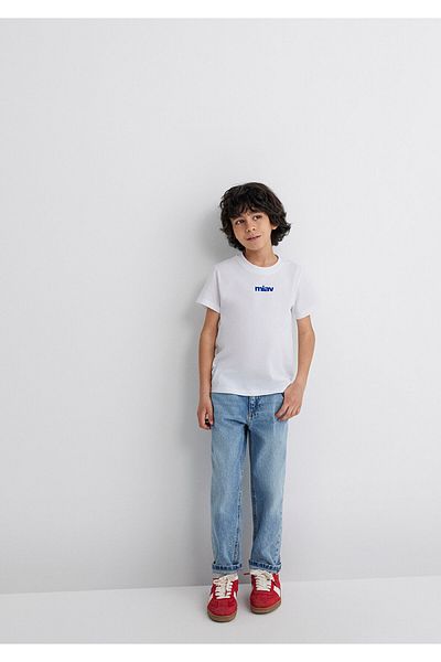 Mavi Tricou alb cu imprimeu Miav Regular Fit / Croială normală 66332620