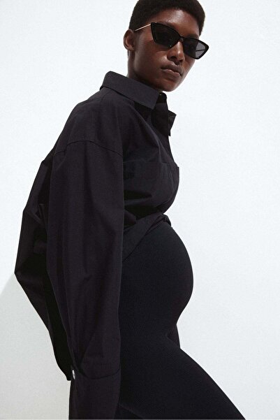 H&M MAMA Seamless ribbed leggings