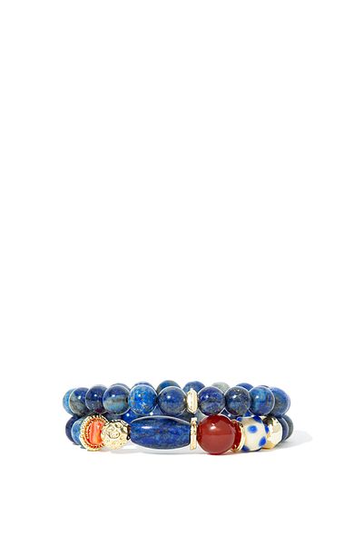 Mavi Marineblaues 2-teiliges Armband 1912496 -30717
