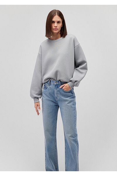 Mavi Φούτερ σε γκρι Crew Neck - Basic Model 1610198 -70093