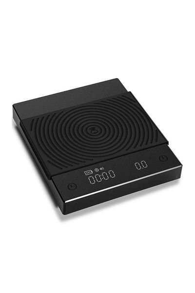 Choice 2kg Black Basic Mirror Pour Over Coffee Scale Flow Rate Display Auto Timer Kitchen Food Scale