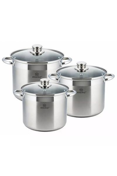 Kinghoff Kh4312 Pot Set 26/28/30 Cm