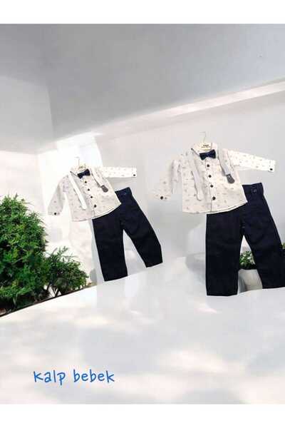 Butik DESENLİ GÖMLEKLİ TAKIM